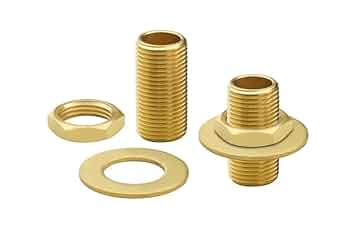 ‎⁦‪(∪•ﻌ•∪) バルーンブーケ Krowne 21-194L Krowne Royal Series Mounting Kit, (2) Brass